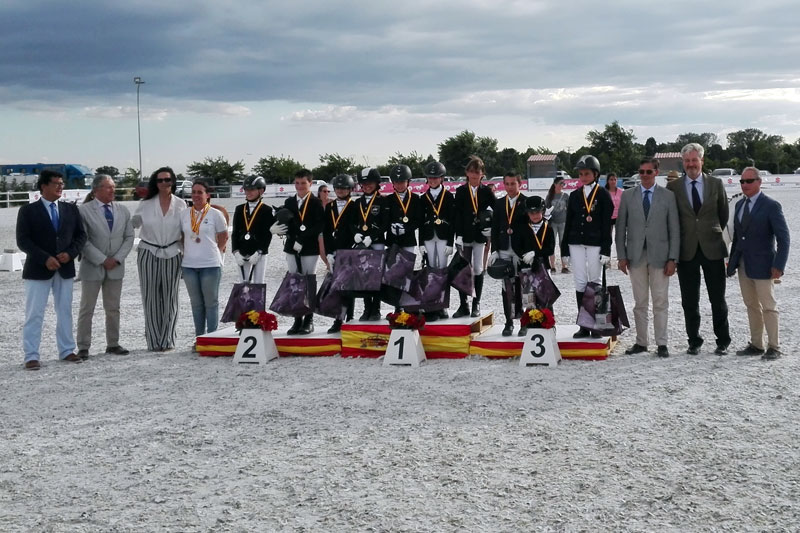 Joan Pot, Nora Coll y Marrietje Carranza campeones de España de Ponis 2017