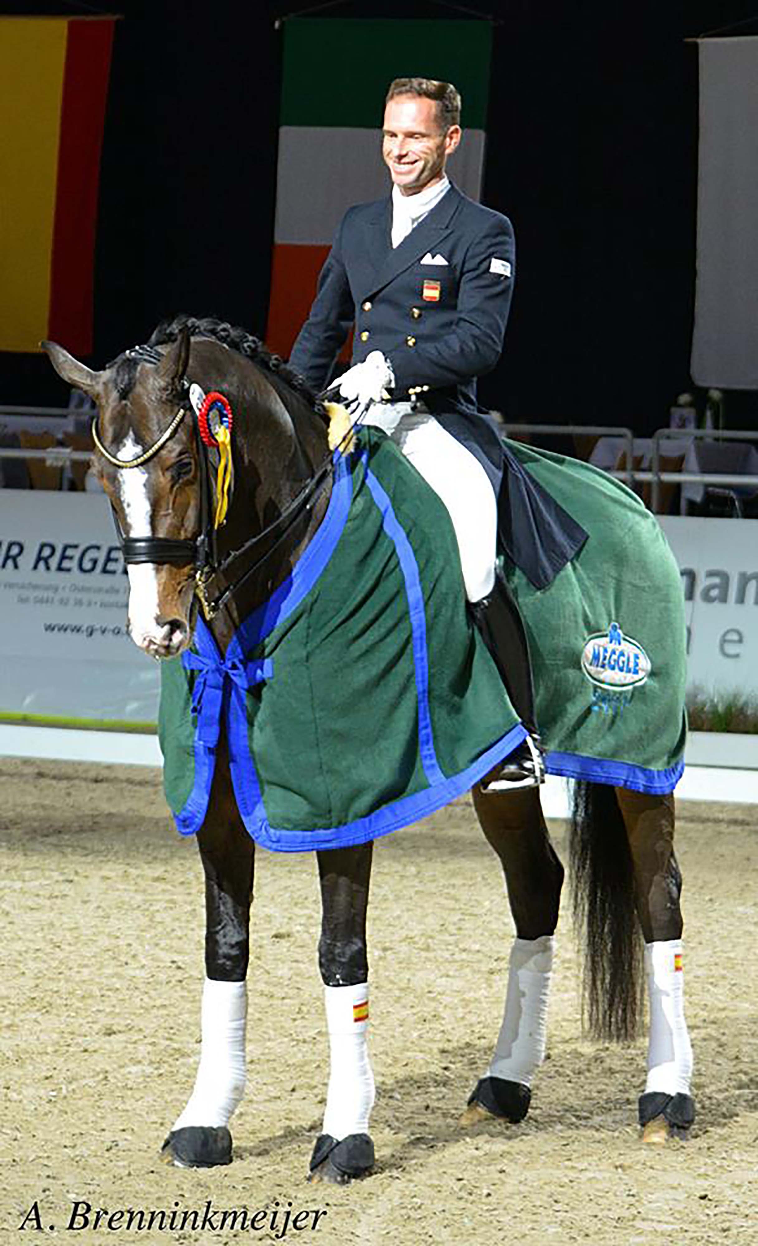 Borja Carrascosa gana la Kur Freestyle en el CDI4 Oldenburg