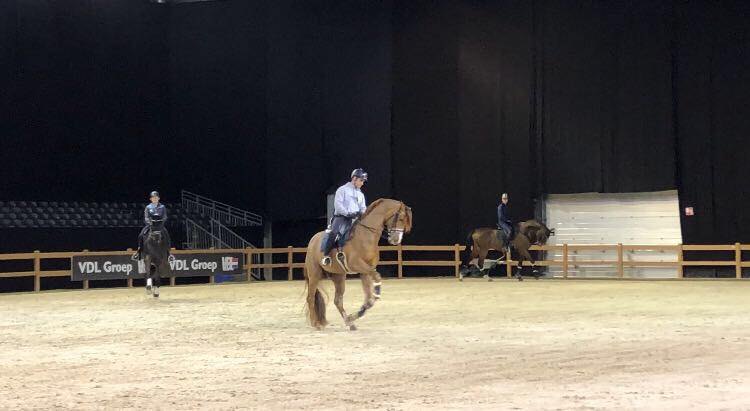 Morgan Barbançon y Antonio Laiz entre los participantes del CDI Indoor Brabant.