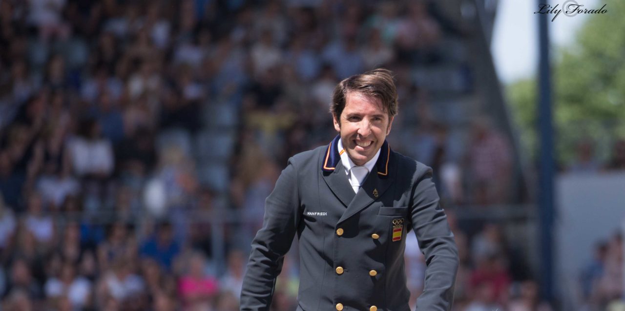 Claudio Castilla imparable en el segundo CDN3* de Heras Dressage Summer Tour