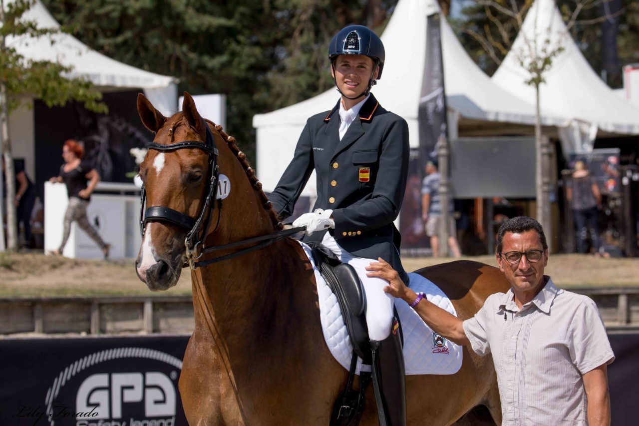 Natalia ,Sergio y María finalistas en el TOP 10 de Europa, Fontainebleau 2018