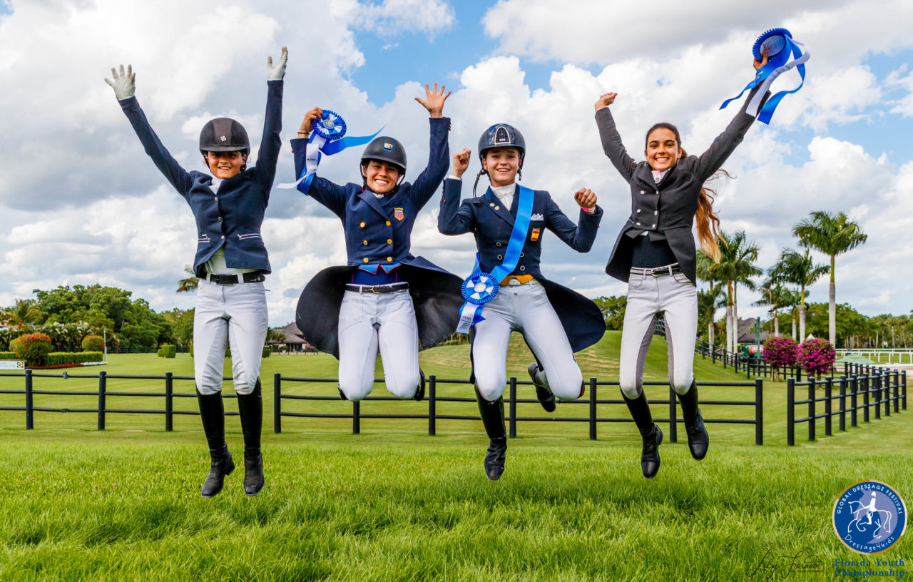 Natalia Bacariza se corona campeona del Florida Youth Championships en Juveniles y Jóvenes Jinetes