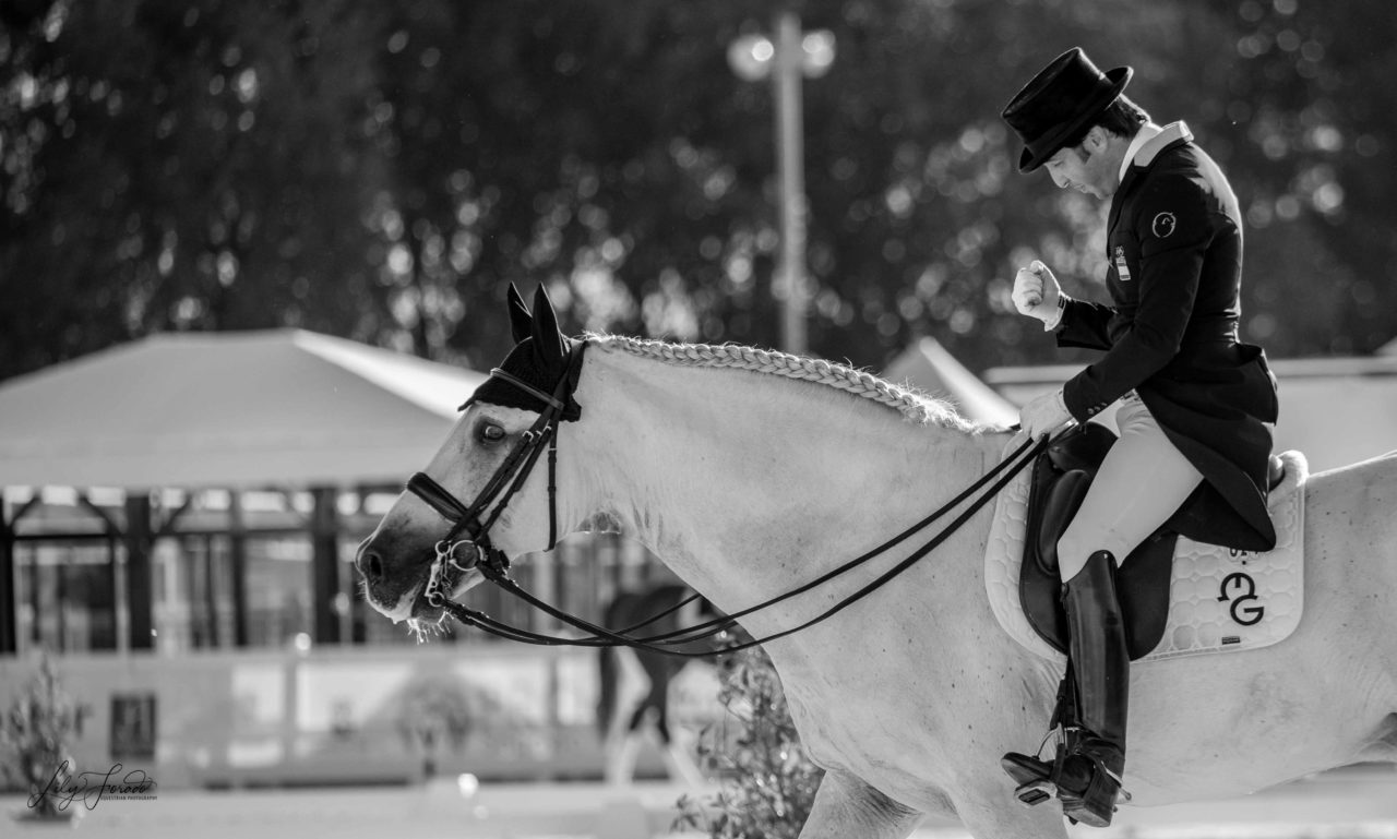 La estela dorada de Jose Antonio García Mena y Claudio Castilla en el CDI3* del CECYL.