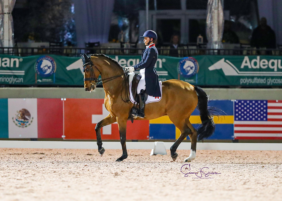 Jill Irving y Steffen Peters eclipsan la primera semana de Wellington