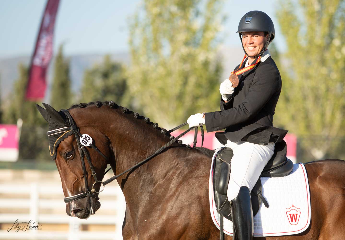 Alfonso Gormaz y su proyecto deportivo en Ecuayud Dressage