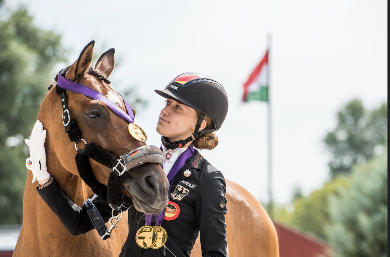 Cto. Europa de Ponis: Triplete de oro de Lucie-Anouk Baumgürtel