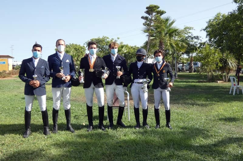 Alejandro Cadenas y el P.R.E Ureo VII, en lo más alto del CDN3* de Huelva.