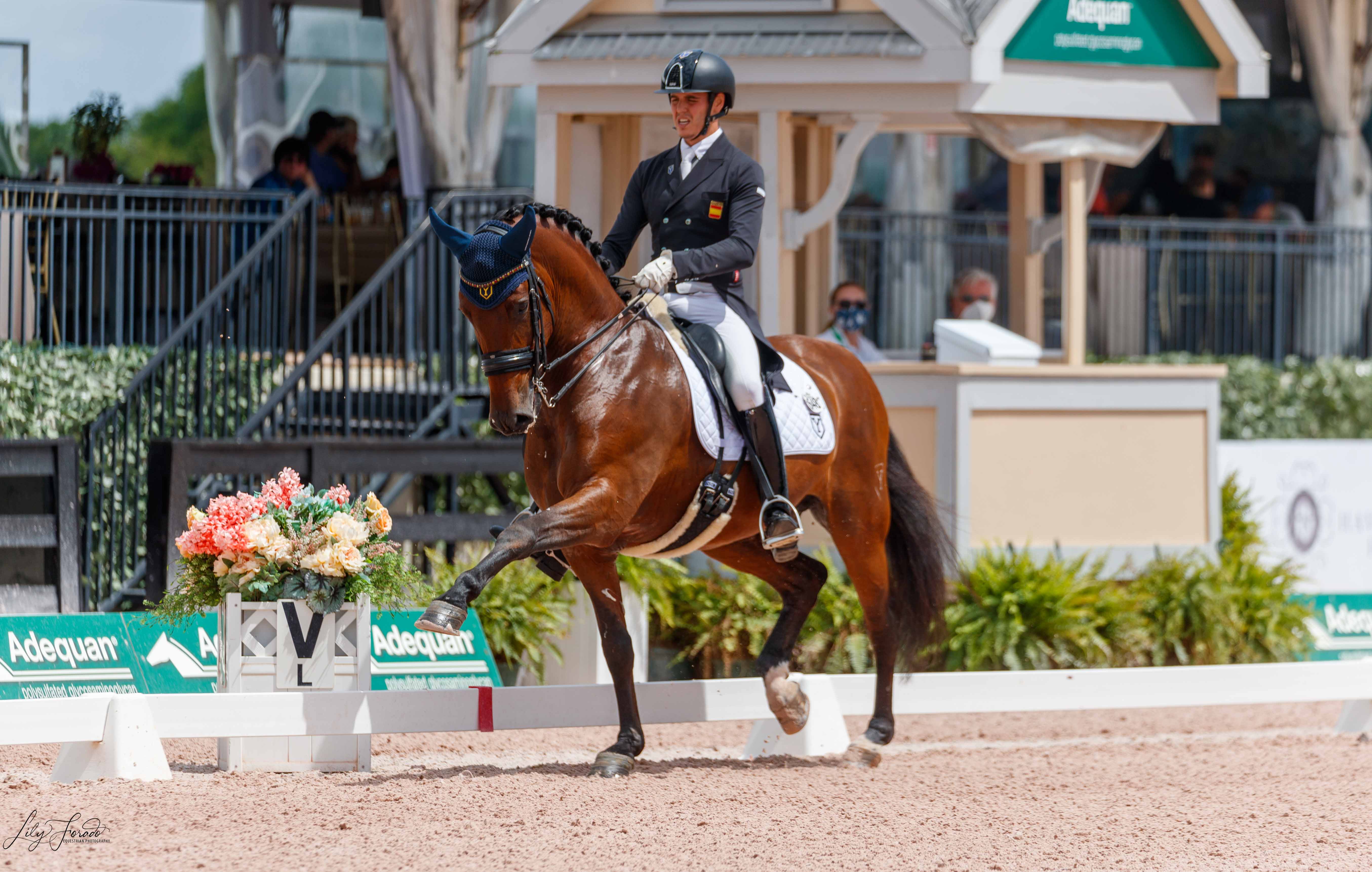 Pablo Gómez presente en el CDI4* de Tryon