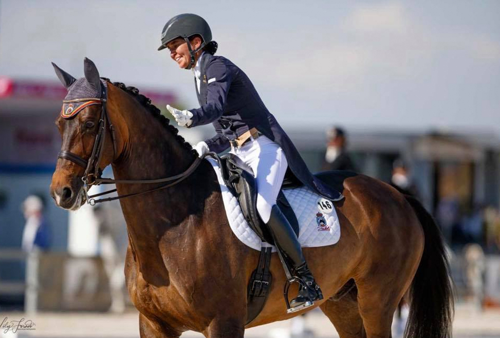 Beatriz Ferrer salat y Guillermo García en lo más alto del cdi3*