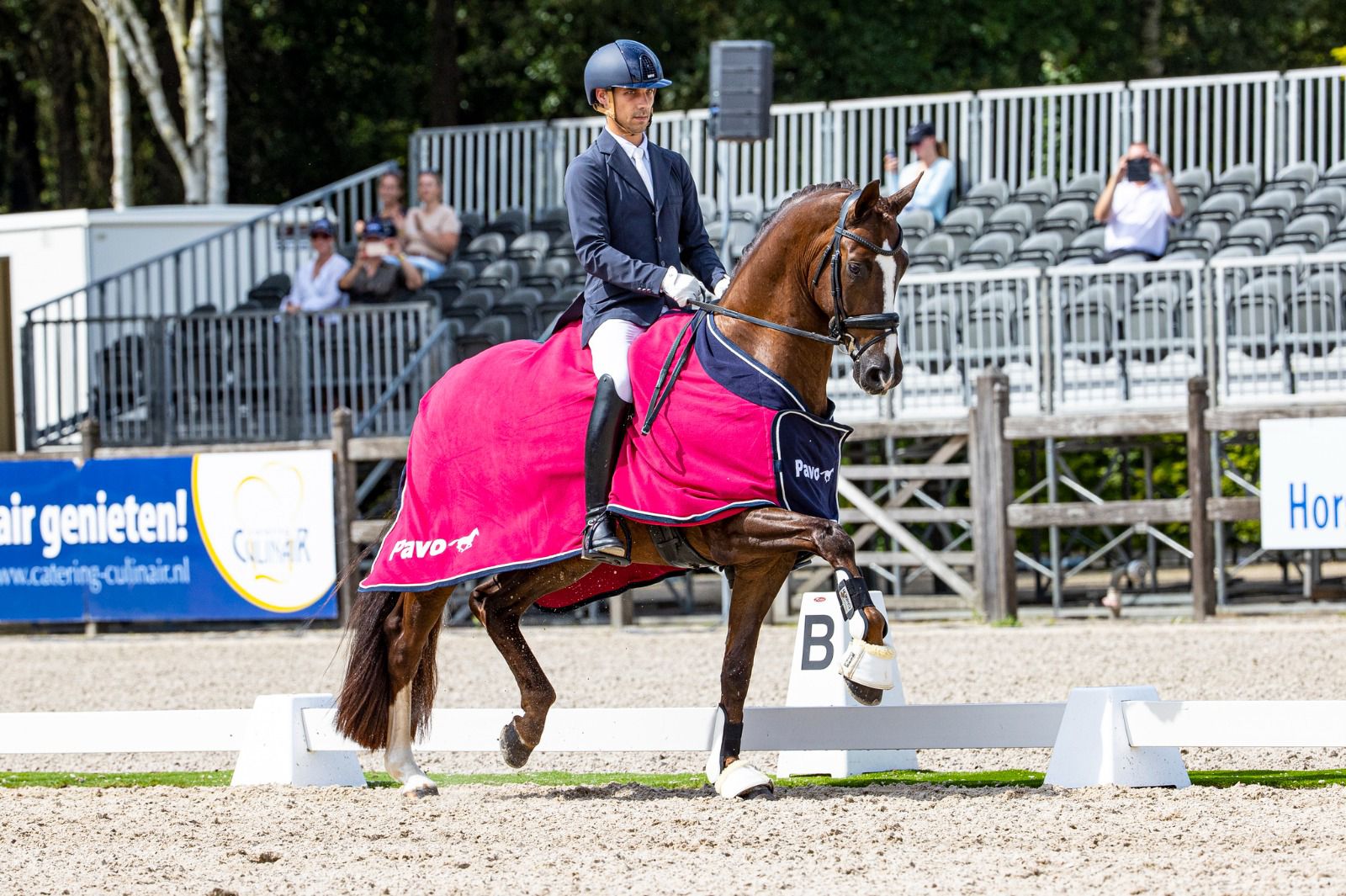 Curro Benítez tercero en la Final de la Pavo Cup con «Lord Platinum».