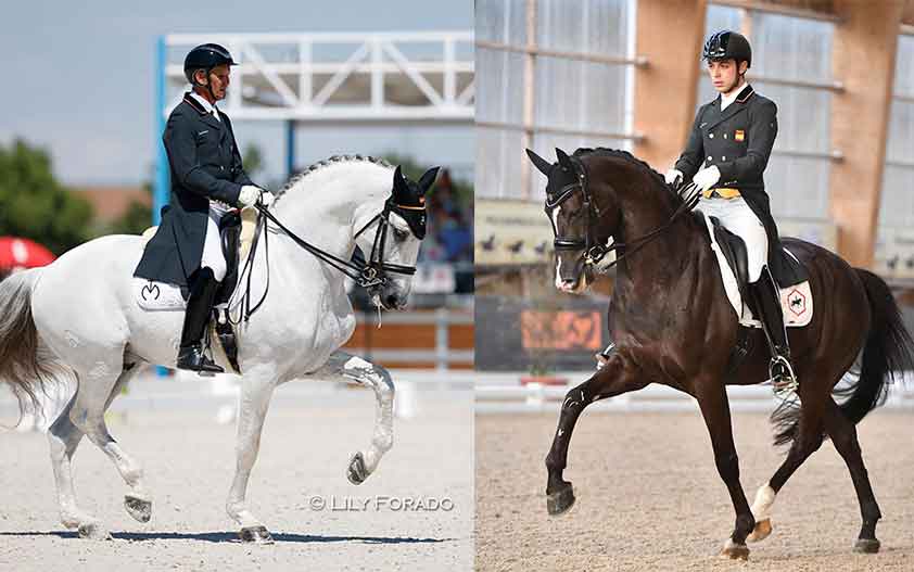 Juan Antonio Jiménez y Sergio García destacan en el CDI3* de Le Mans.