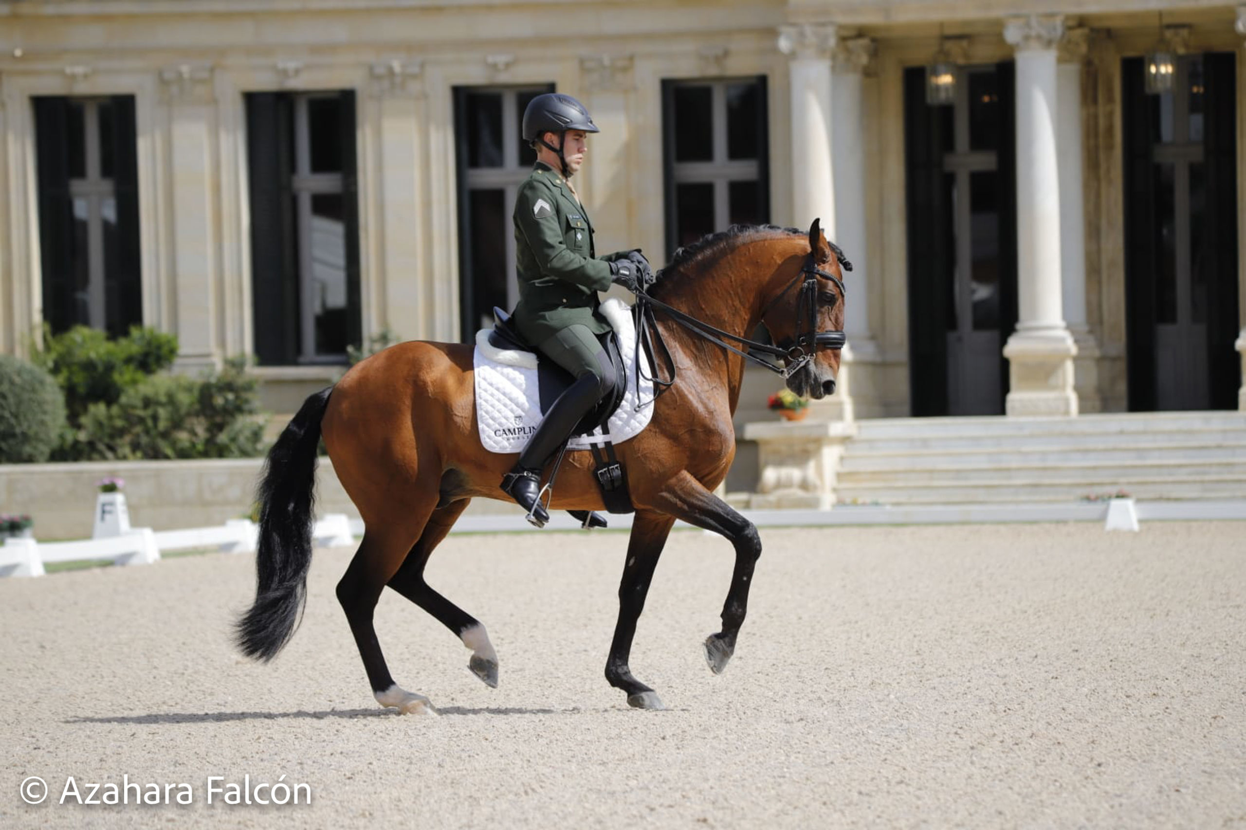 Morgan Barbançon y Joao Marcari, los protagonistas del CDI3* de Jerez.