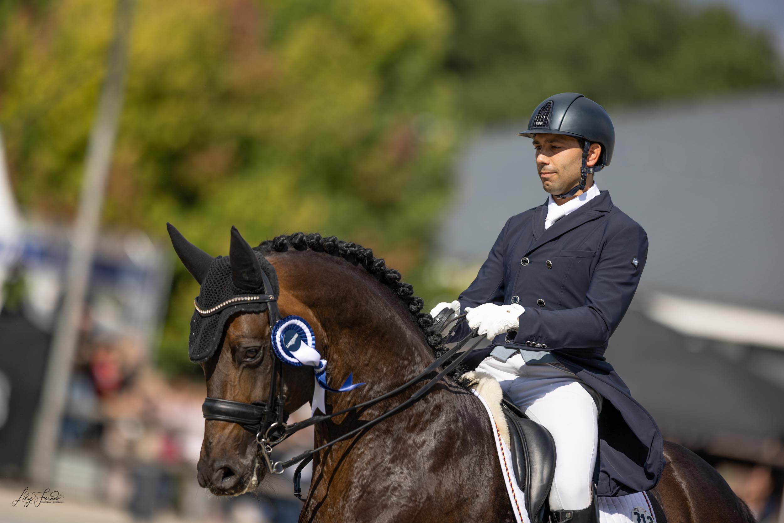 Manuel Domínguez con «Escamillo», gana su ticket para la final de la    Nurnberger Burg-Pokal 2023