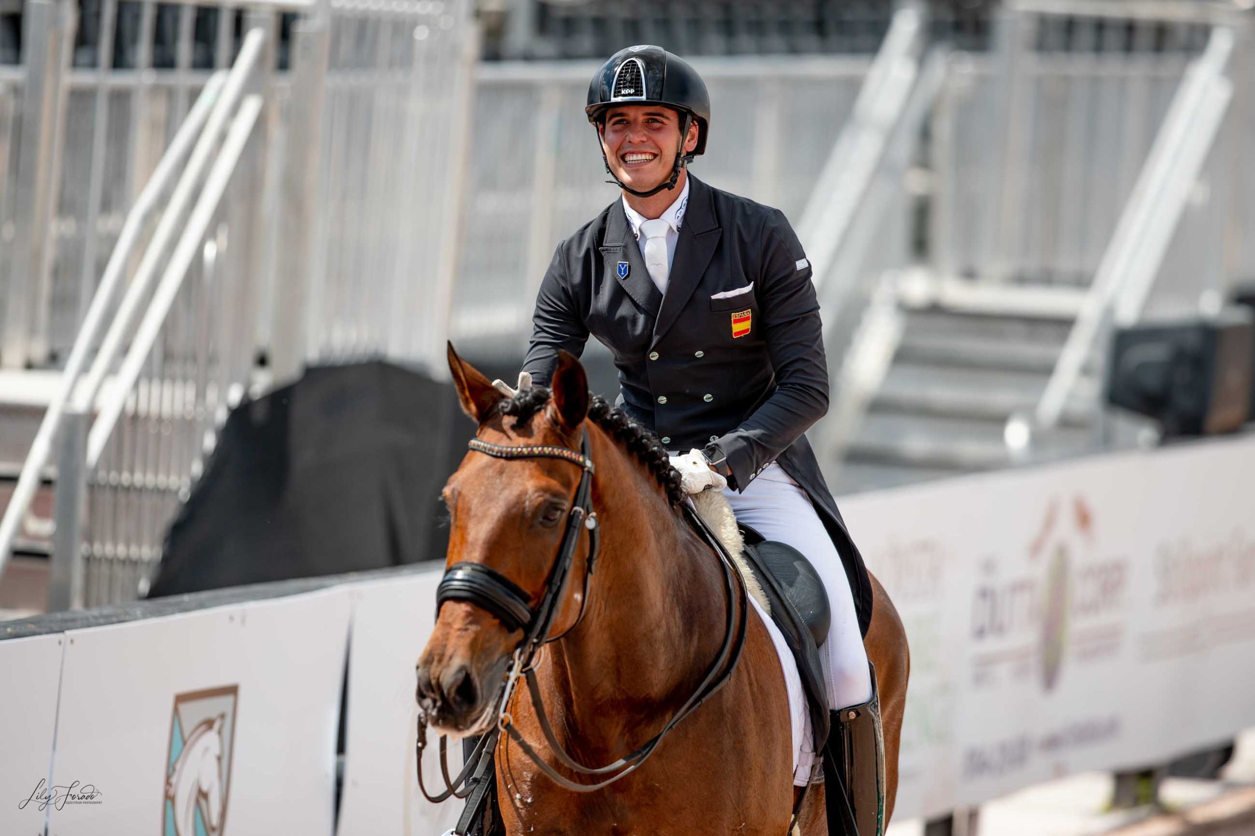 Pablo Gómez culmina su temporada europea con la tercera posición en la Kur del CDI4* de Zurich.