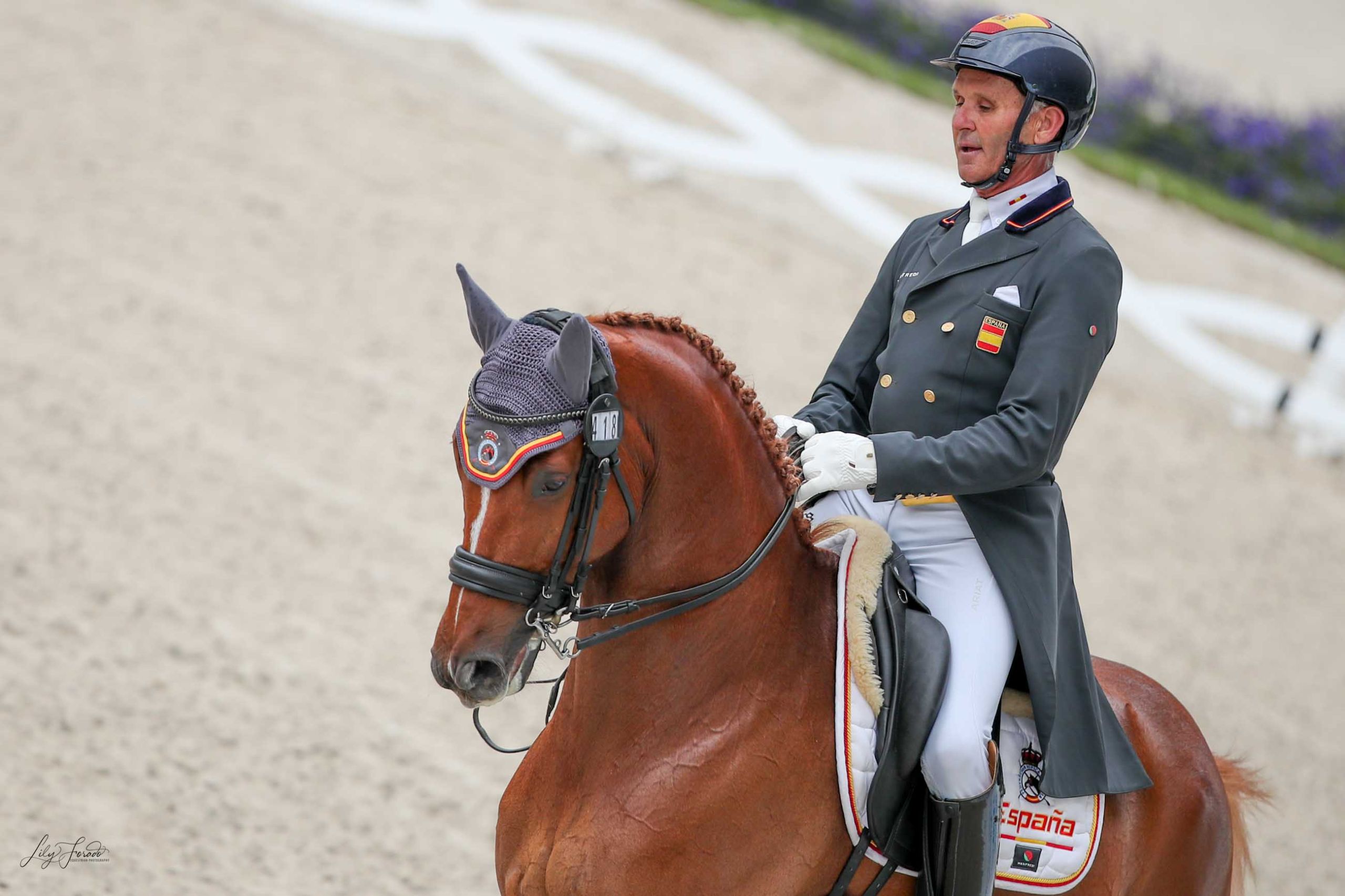 Juan Antonio Jiménez entre el top 10 del CDI4* Neustadt-Dosse.