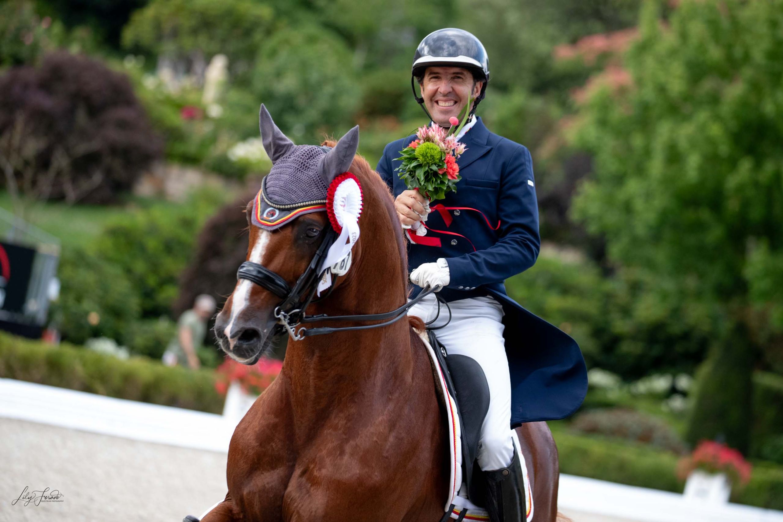 Claudio Castilla y Alejandro Asencio destacan en el último día del CDI4* de Krongberg.