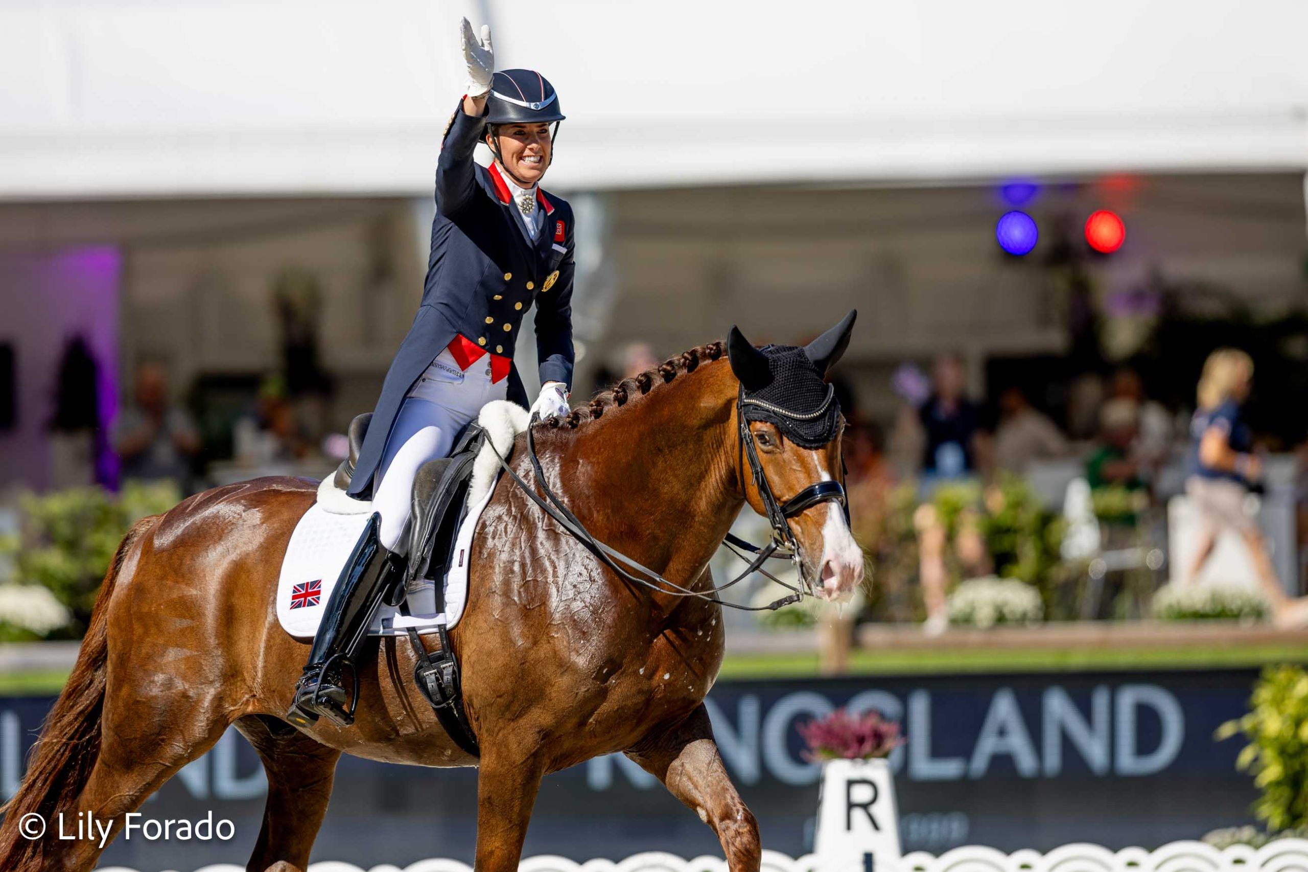 Charlotte Dujardin ha vuelto a competir tras un año de sanción