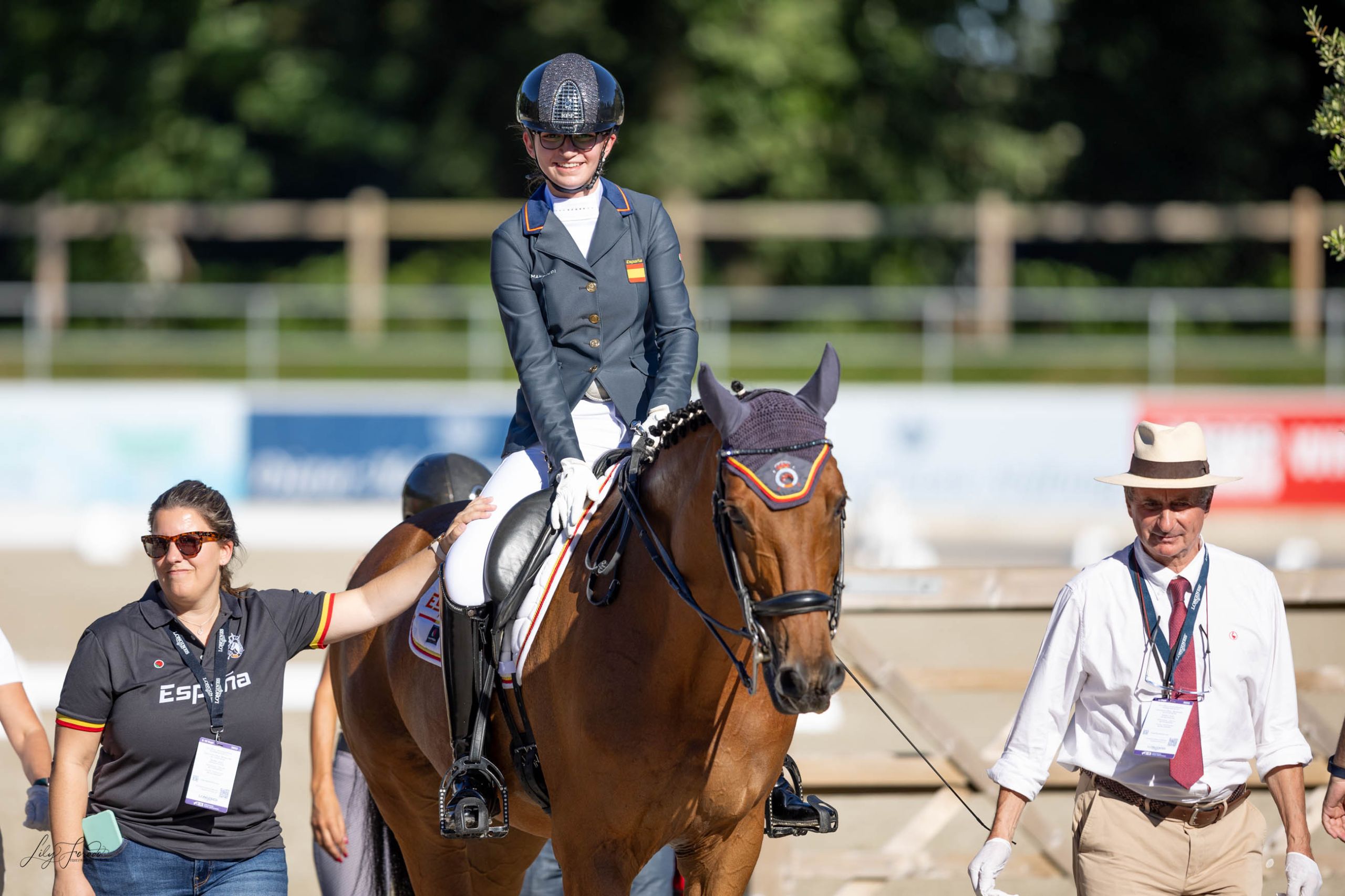 Carla Onrubia engrana motores con una séptima posición europea en Riesenbeck