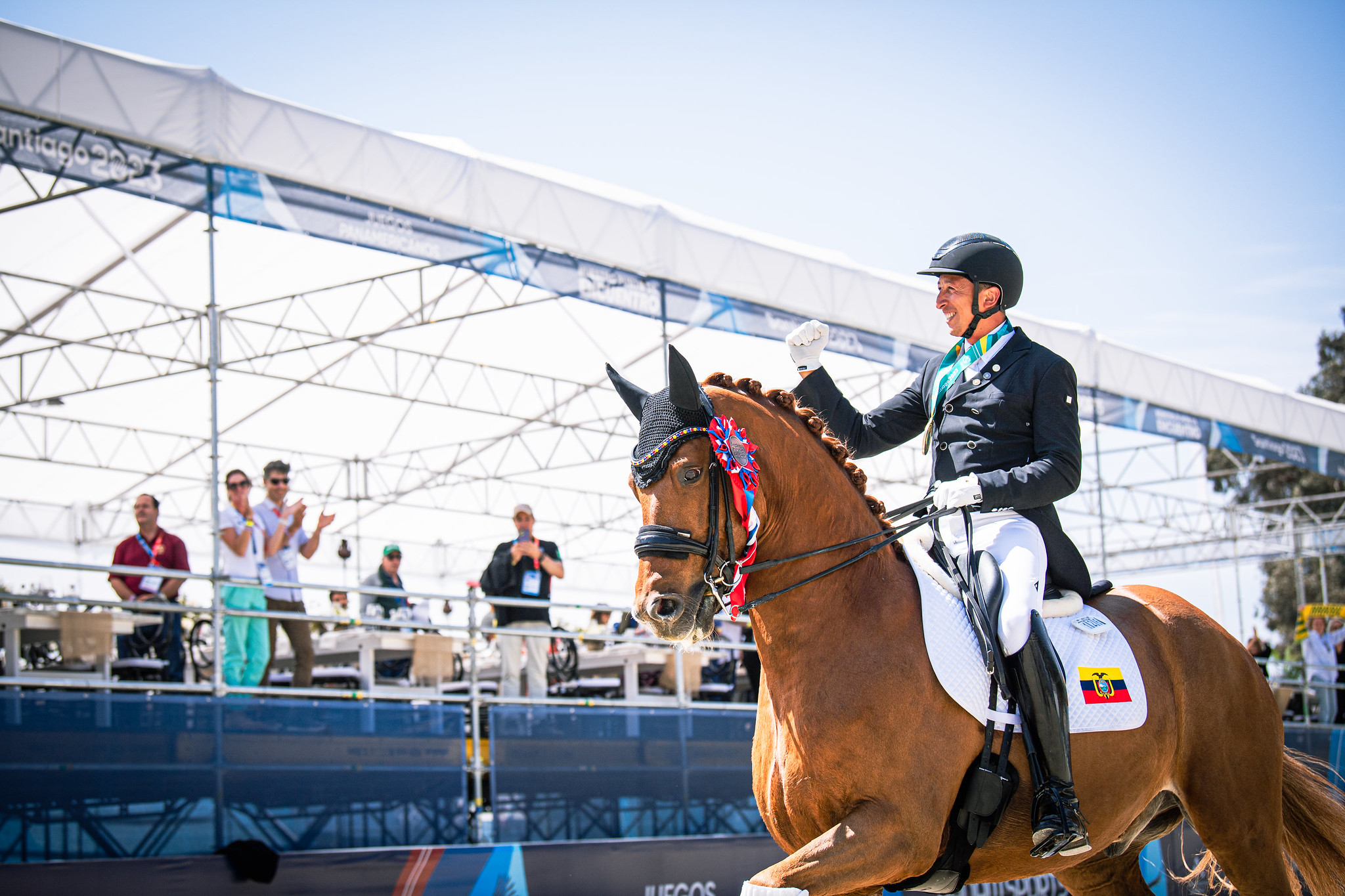 Oro histórico para Julio Mendoza en la Final Individual de Doma de los Juegos Panamericanos 2023.