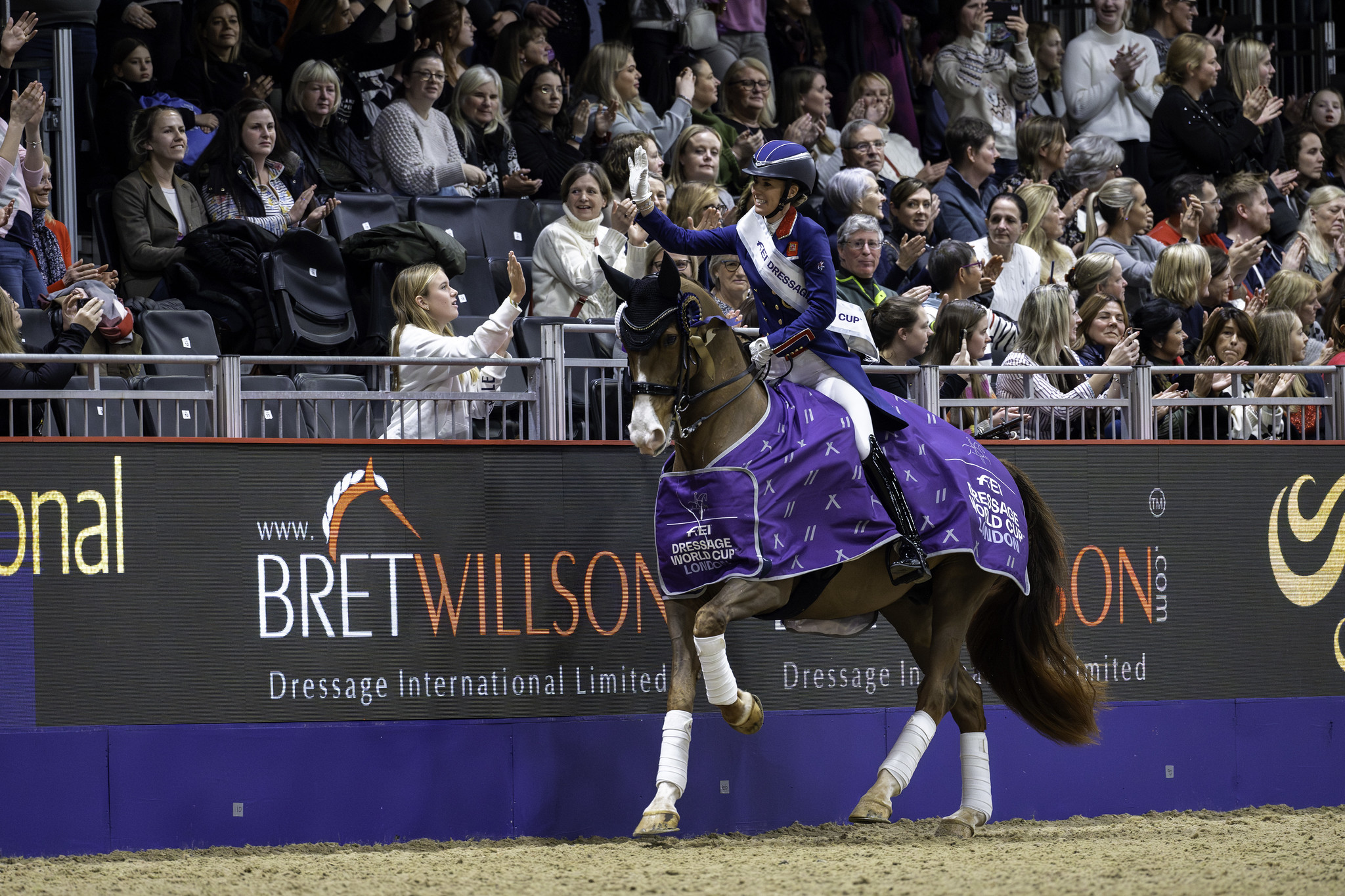 Dujardin e Imhotep brillan en el CDIW de Londres