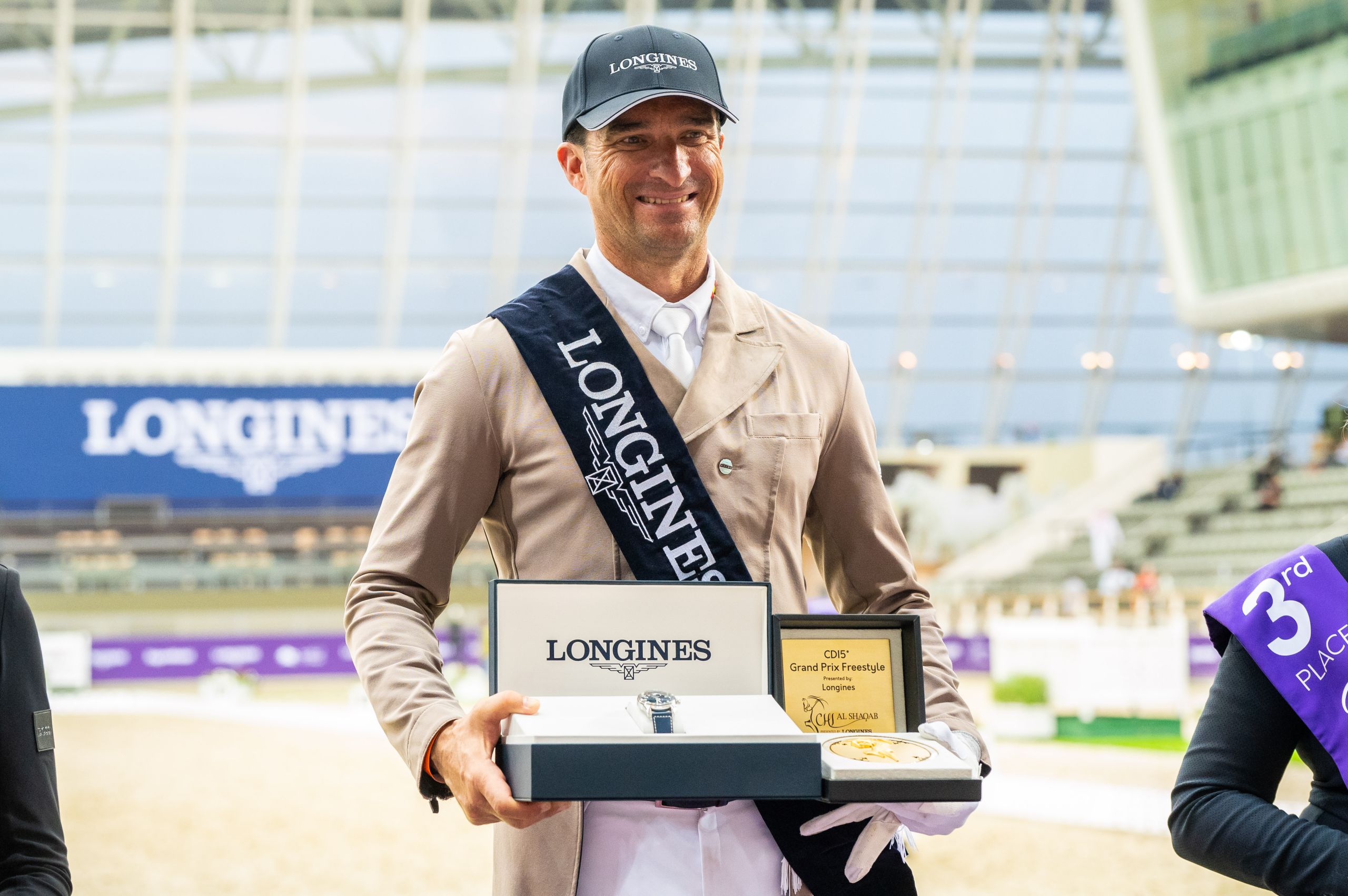 Dockx y «Malagueño LXXXIII» hacen historia conquistando la Kür del CDI5* de Doha