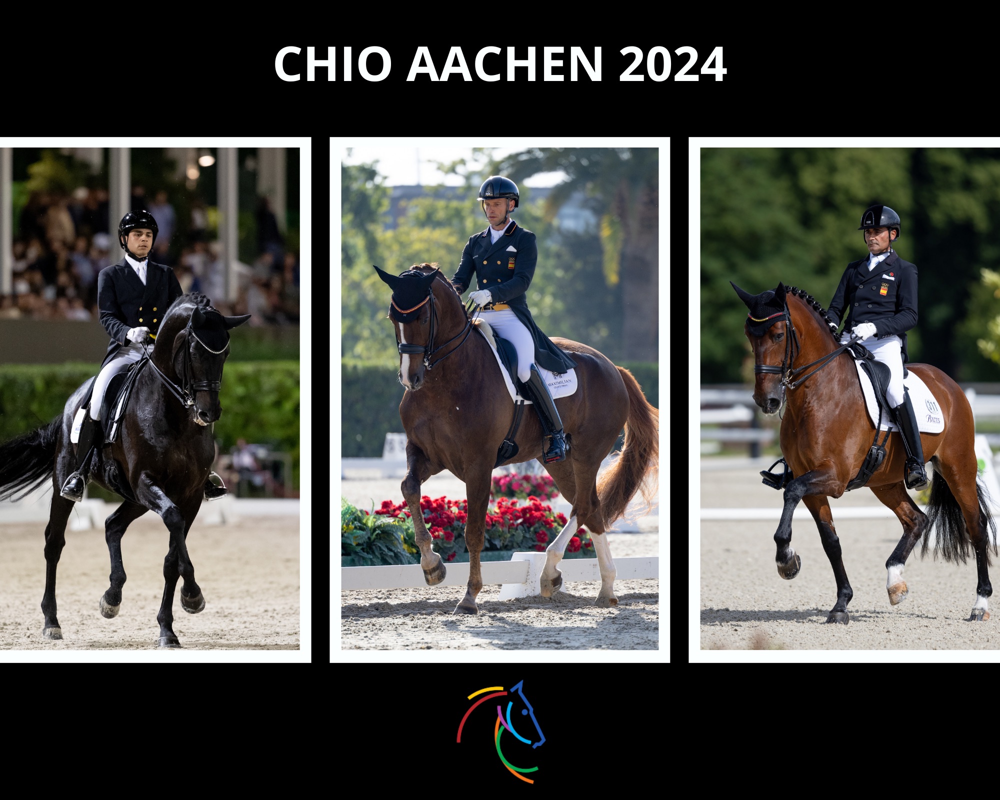 Triple presencia española en CHIO Aachen 2024