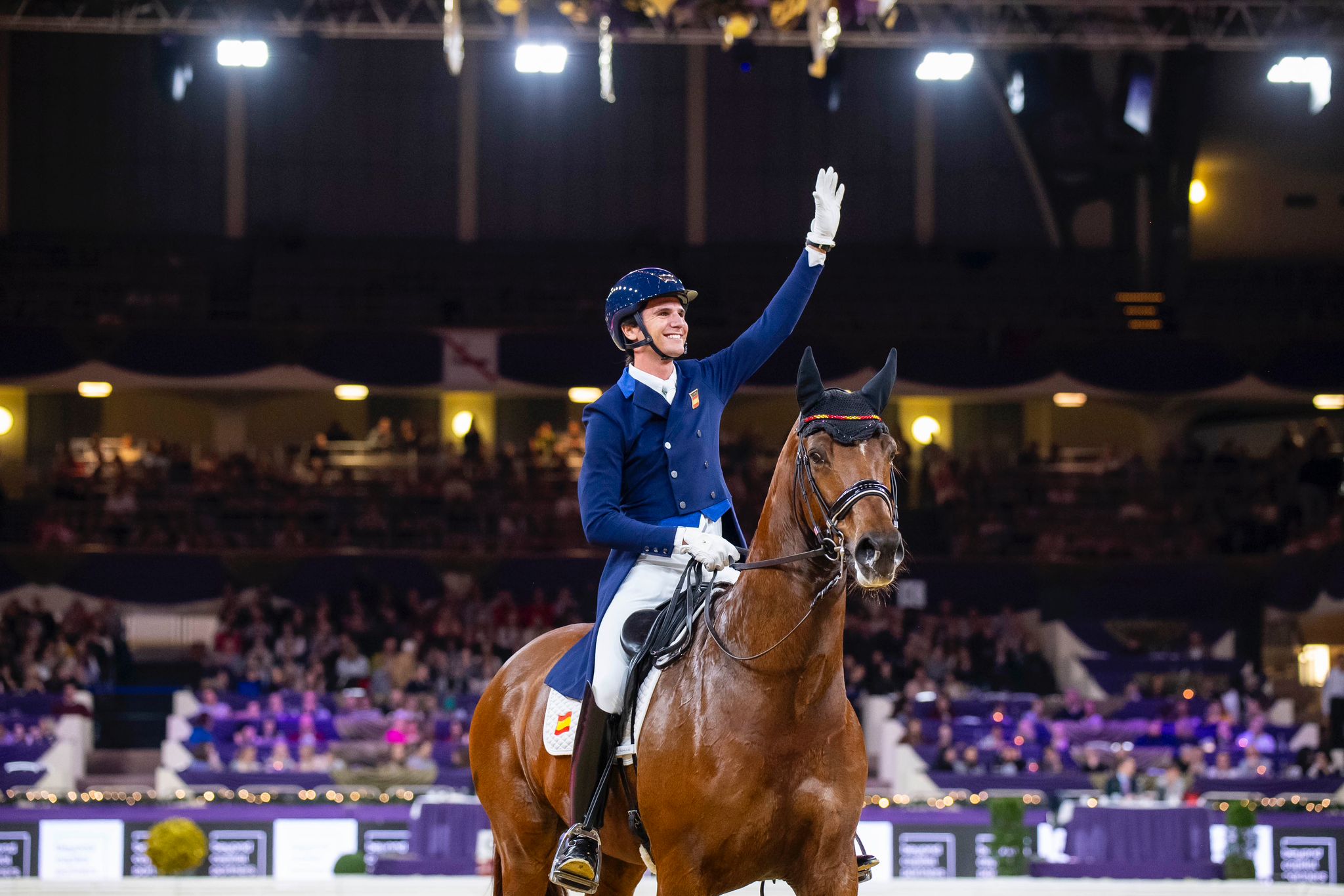 Juan Matute hace historia conquistando la Kur del CDI5* de Frankfurt.