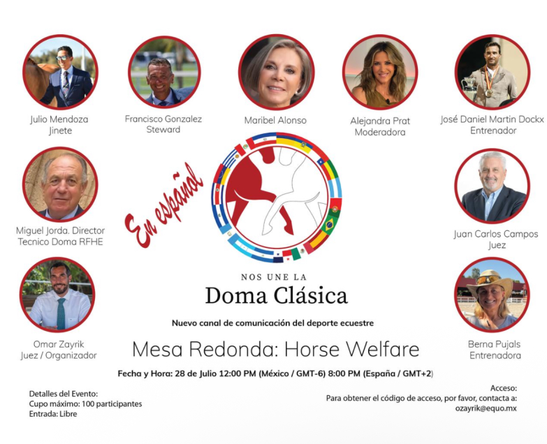 “Nos Une la Doma Clásica” reúne a un panel de élite en su primera mesa redonda