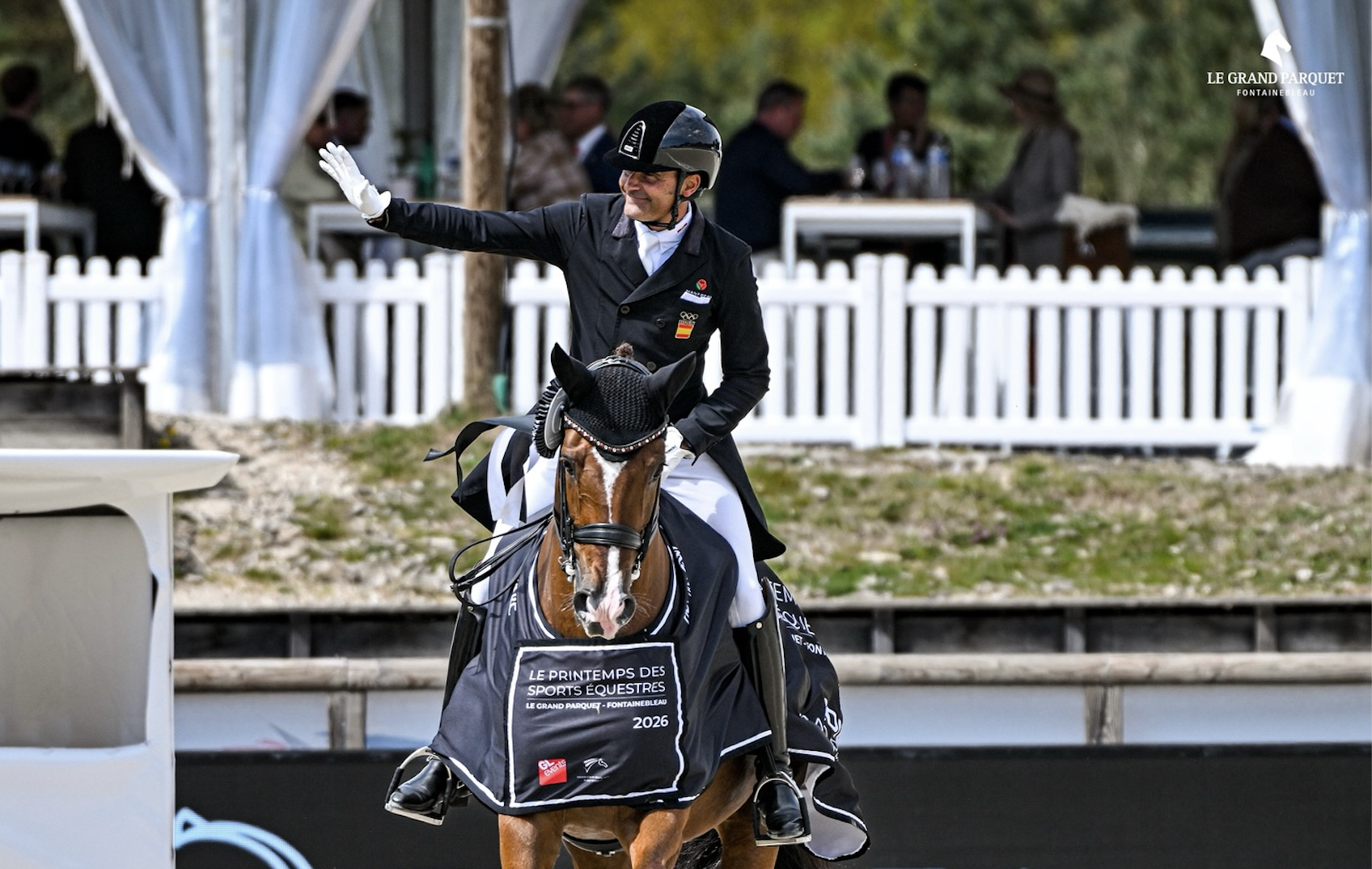 José Antonio García Mena mantiene su estela dorada en el CDI3* de Fontainebleau 2026