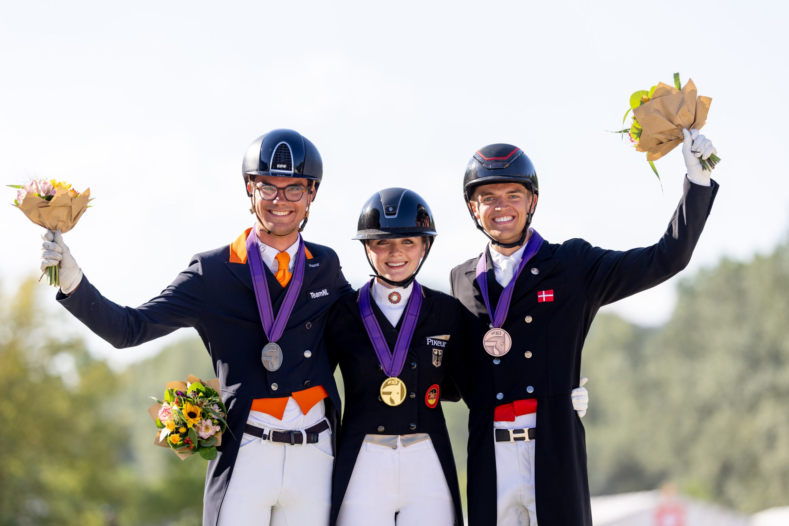 Holanda reina en los títulos individuales del Europeo 2026 de Jóvenes Jinetes y U25